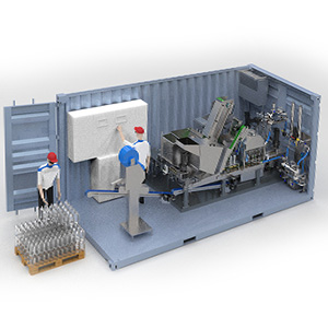 Factory in container