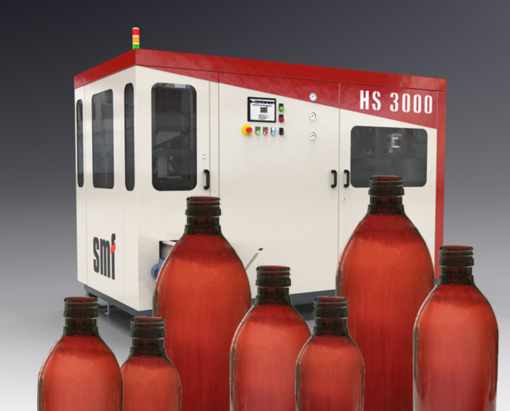 PET machine for pharma bottles