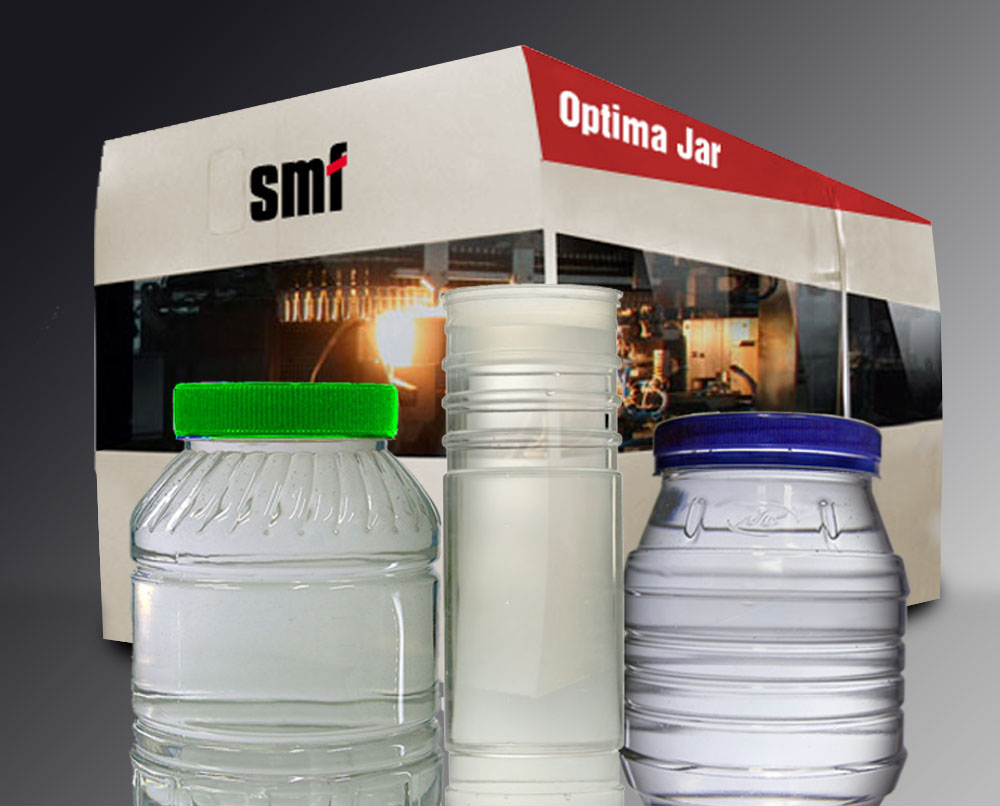 Machines for  JAR & candle from PET